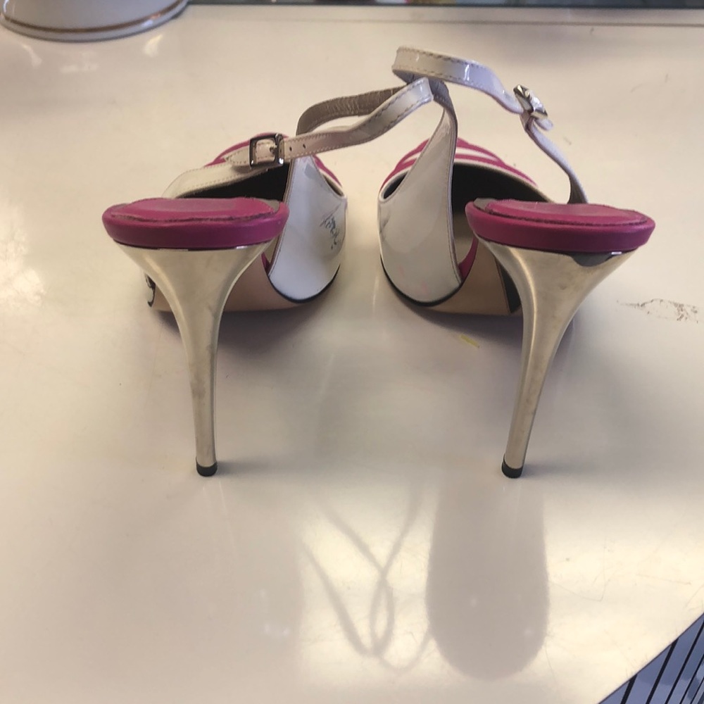 Authentic Versace Sling Back Heels - image 3